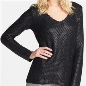 Line Chrome After Party Acrylic Chunky Sweater S